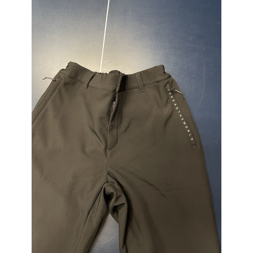 TOREAD Men's Softshell Outdoor Pants Fleece Lined, Water Resistant Windproof XXL - Picture 3 of 8